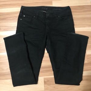Designer Silver Black Jeans